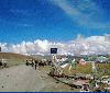 DSCF0020-1 Tibet, Blick vom Gyatsho La Pass zur Himalayakett